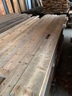 Oude planken & balken Authentiek barnwood –hout met karakter, Ophalen, Gebruikt, Minder dan 180 cm, Palen