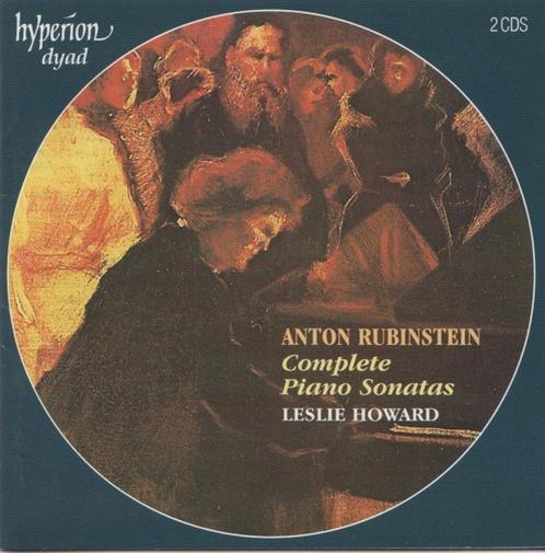 RUBINSTEIN Complete piano sonatas 2 - CD HOWARD HYPERION, Cd's en Dvd's, Cd's | Klassiek, Zo goed als nieuw, Kamermuziek, Romantiek