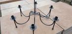 Metalen hanglamphouder voor decoratie te koop, Ophalen, Zwart, Metaal