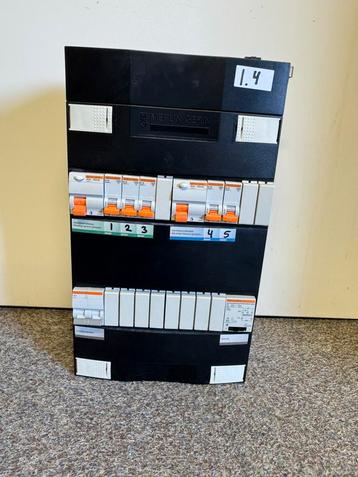 groepenkast met aardlek en automaten (1.4) beschikbaar voor biedingen