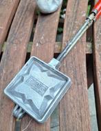 Oude Tosti Ijzer - Open Vuur, Etoile, Ophalen of Verzenden, Gebruikt