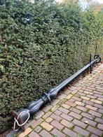 Gedemonteerde antieke gietijzeren lantaarnpaal, Tuin en Terras, Gebruikt, Staande lamp, Ophalen of Verzenden, Netvoeding
