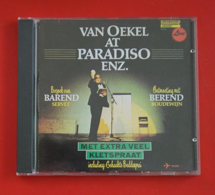cd Sjef van Oekel at Paradiso Dolf Brouwers, Barend Servet, Boeken, Luisterboeken, Cd, Volwassene, Ophalen of Verzenden