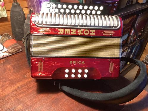 Mooie compacte Hohner trekharmonica ,GC stemming., Muziek en Instrumenten, Accordeons, Hohner, Ophalen