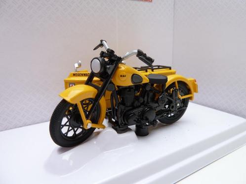 BSA motor met zijspan  '' ANWB Wegenwacht ''  1/43, Hobby en Vrije tijd, Modelauto's | 1:32, Nieuw, Overige typen, Overige merken