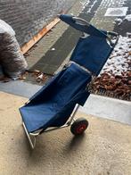 Strandkar - Ideaal voor een dagje strand!, Ophalen of Verzenden, Zo goed als nieuw, Aluminium, Inklapbaar