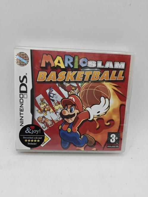 Mario Slam Basketball DS, Spelcomputers en Games, Games | Nintendo DS, Zo goed als nieuw, Racen en Vliegen, 1 speler, Vanaf 3 jaar