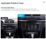 Mercedes E Klasse W211 navigatie android 14 apple carplay, CarAudioExpert, Curieweg Spijkenisse, Nieuw, Ophalen of Verzenden