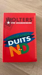 Wolters' ster woordenboek Nederlands-Duits, Gelezen, Nederlands, Wolters-Noordhoff, Ophalen of Verzenden