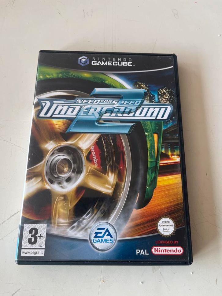 Need for Speed Underground 2 - Gamecube - compleet, Spelcomputers en Games, Games | Nintendo GameCube, Gebruikt, Racen en Vliegen