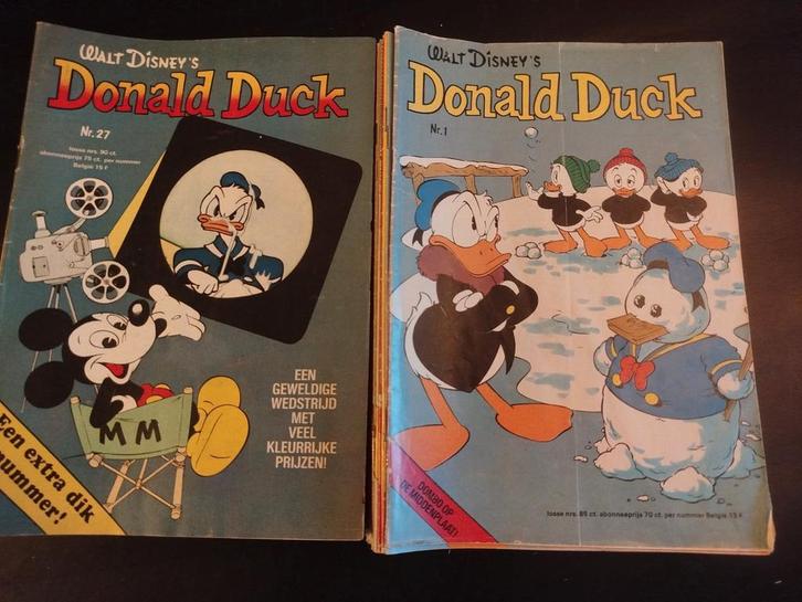Zeer mooi en strak compleet Donald Duck jaargang 1975, Boeken, Stripboeken, Zo goed als nieuw, Complete serie of reeks, Ophalen of Verzenden