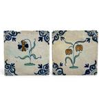 Twee 17e eeuwse tegels, Antiek en Kunst, Ophalen of Verzenden