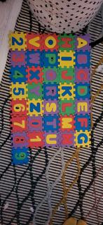 Alfabet foam puzzel letters, Gebruikt, Ophalen of Verzenden