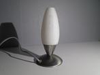 18 cm lamp met metaal en melkglazen, Huis en Inrichting, Ophalen of Verzenden, Zo goed als nieuw, Metaal, Minder dan 50 cm