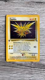 1e editie Zapdos Holo, Hobby en Vrije tijd, Verzamelkaartspellen | Pokémon, Ophalen of Verzenden, Zo goed als nieuw, Losse kaart