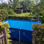 Bijna nieuw intex zwembad 200x300 ZEER COMPLETE GROTE SET, Ophalen, Opzetzwembad, Rechthoekig, Minder dan 80 cm