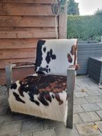 Stoel van koeienhuid, Ophalen, Gebruikt, Vintage, 75 tot 100 cm