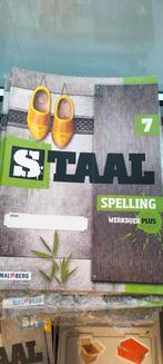 20x Werkboek Staal Spelling Plus groep 7, Ophalen of Verzenden, Nieuw, Overige niveaus, Malmberg