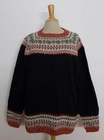 Zacht en soepele zwarte Noors/Zweedse look trui! XXL, Verzenden, Zo goed als nieuw, Maat 46/48 (XL) of groter, Zwart