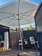 Parasol met voet, Ophalen, Gebruikt