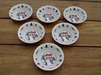 Masons mason christmas village dessertschaaltjes kerst, Ophalen of Verzenden, Zo goed als nieuw, Aardewerk, Wedgwood