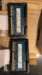 2x SK Hynix SODIMM 12800 4GB DDR3 RAM Geheugen, Computers en Software, RAM geheugen, DDR3, Ophalen of Verzenden, Zo goed als nieuw