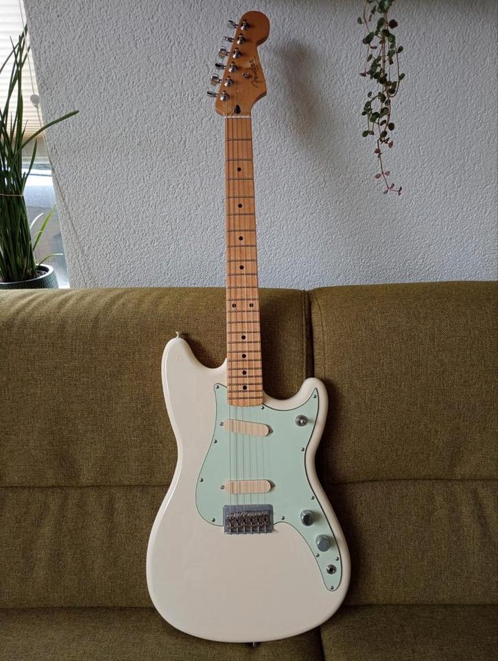 Fender Duo Sonic - Mexico 2017 met upgrades (koop/ ruil), Muziek en Instrumenten, Snaarinstrumenten | Gitaren | Bas, Ophalen