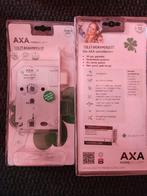 2x AXA Toilet-Badkamerslot of Binnendeur Nieuw in Verpakking, Ophalen, Nieuw, Slot