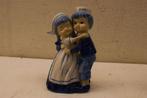2 stuks Delft Blauw porseleinen beeldjes 44335, Ophalen of Verzenden, Gebruikt, Mens