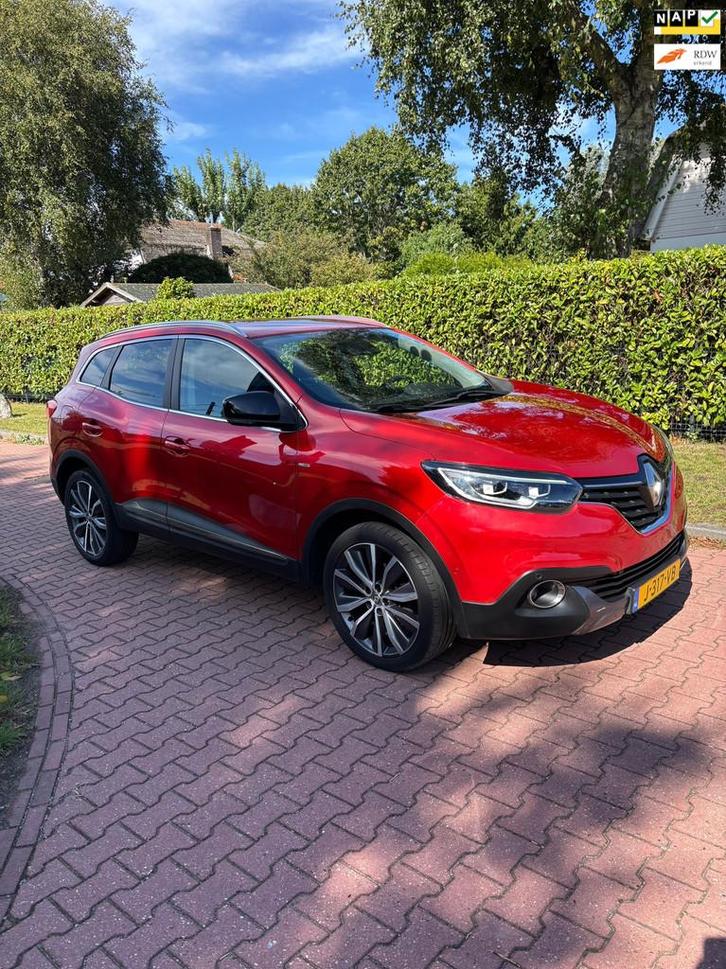 Renault Kadjar 1.2 TCe Bose DIKKE UITVOERING!, Auto's, Renault, Bedrijf, Te koop, Kadjar, ABS, Achteruitrijcamera, Airbags, Airconditioning