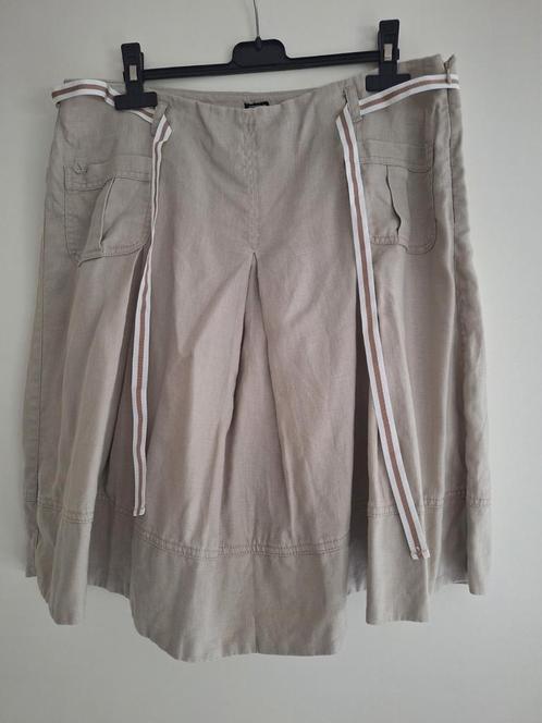Zgan Esprit rok, Kleding | Dames, Rokken, Zo goed als nieuw, Maat 38/40 (M), Beige, Boven de knie, Ophalen of Verzenden