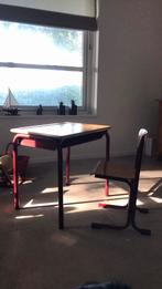 Kinderbureau en stoel schoolbureau, Kinderen en Baby's, Ophalen, Gebruikt, Tafel(s) en Stoel(en)