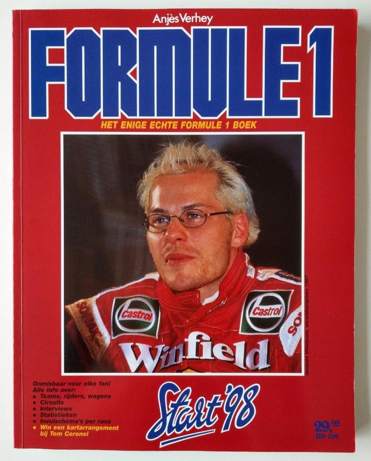 Formule 1 - Start 1998 - Anjes Verhey, Verzamelen, Automerken, Motoren en Formule 1, Nieuw, Formule 1, Ophalen of Verzenden