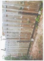 houten tuinscherm, Tuin en Terras, Ophalen, Gebruikt, 200 cm of meer, 200 cm of meer