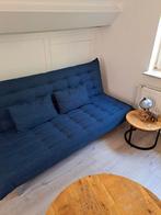 Slaapbank blauw, Huis en Inrichting, Slaapkamer | Slaapbanken, Ophalen, Blauw, 190 cm of minder, Zo goed als nieuw
