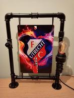 industriële handgemaakte steampunk lamp F.C. UTRECHT, Maat XL, Ophalen of Verzenden, Nieuw, Overige typen