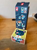 Janod Blokkenpuzzel - 4 Puzzels in 1!, Ophalen of Verzenden, Zo goed als nieuw, Puzzelen