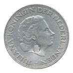 Nederland 2,5 Gulden 1959 Juliana met klop Holland, Koningin Juliana, Zilver, Ophalen of Verzenden, Losse munt