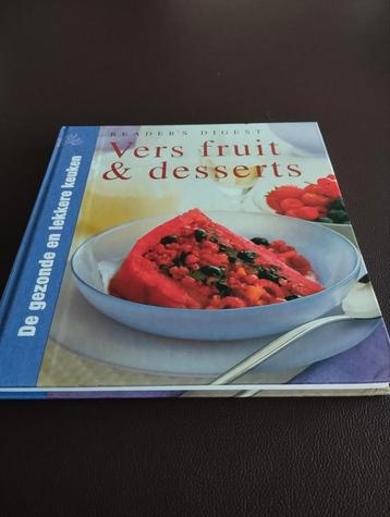Vers fruit & desserts kookboek Reader's Digest beschikbaar voor biedingen