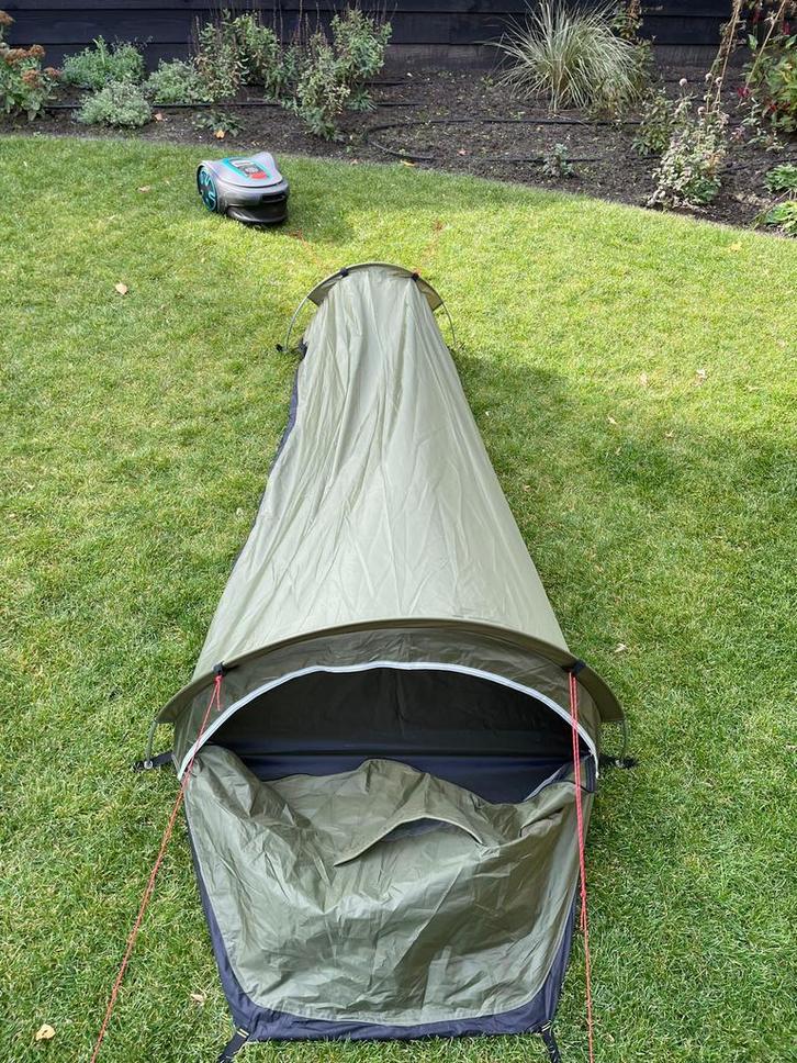 Hiking / backpack tent, Caravans en Kamperen, Tenten, tot en met 2, Zo goed als nieuw, Ophalen of Verzenden