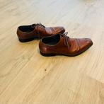 Manfield nette leren schoenen maat 41, cognac kleur, Manfield, Ophalen of Verzenden, Bruin, Zo goed als nieuw