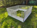 Puppyren /werpkist ( aluminium ), Dieren en Toebehoren, Hondenhokken, Ophalen, Zo goed als nieuw, 110 cm of meer, Minder dan 65 cm