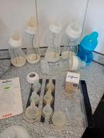Difrax baby flesjes set verschillende maten + extra spenen, Ophalen of Verzenden, Zo goed als nieuw, Overige typen