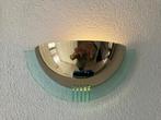 Decoratieve wandlamp met prachtig licht effect goud / acryl, Ophalen of Verzenden, Zo goed als nieuw, Metaal, Art deco style