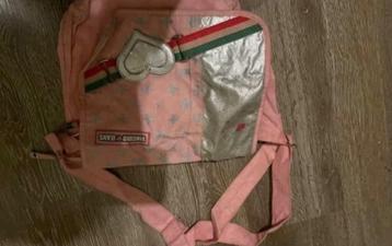 Roze schoudertas (schooltas) voor meisje beschikbaar voor biedingen