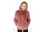 ZGAN Hema Jas Roze Winterjas, Fake Fur Oudroze, Mt. 158, 164, Meisje, Ophalen of Verzenden, Zo goed als nieuw, Hema