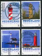 Ppz vuurtorens (set van vier), Verzenden, Na 1940, Gestempeld