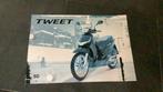Peugeot geplastificeerd bord met Blaster en TWEET, Verzamelen, Merken en Reclamevoorwerpen, Ophalen of Verzenden, Zo goed als nieuw