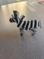 Fair Trade Zebra Beeldje - Afrikaanse Kralenkunst, Antiek en Kunst, Ophalen of Verzenden