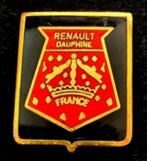 Renault Dauphine broche groot- emaille, Verzenden, Nieuw, Transport, Speldje of Pin